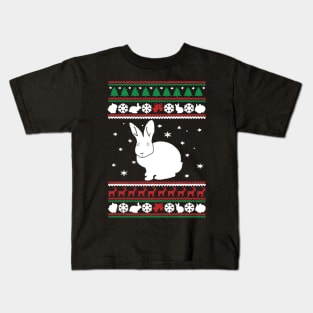 Bunny Ugly Christmas Model Kids T-Shirt